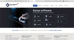 Desktop Screenshot of dehaanit.com